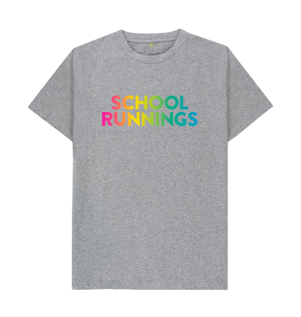 Athletic Grey SCHOOL RUNNINGS T-shirt