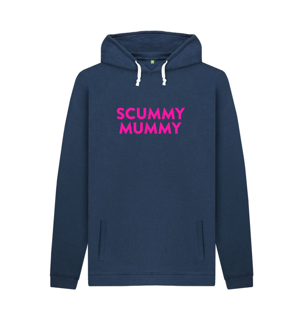 Navy Pink SCUMMY MUMMY Hoodie