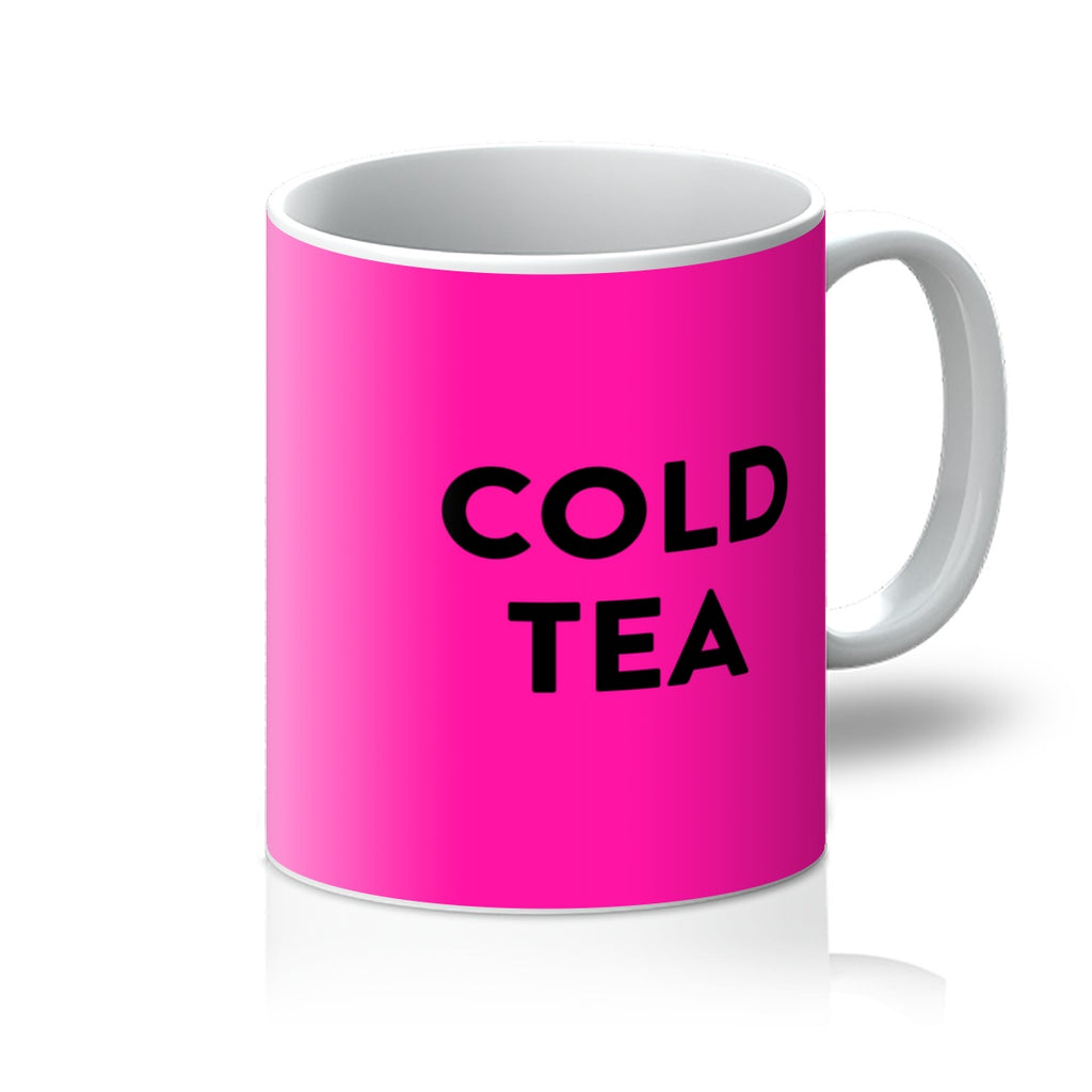 Hot Pink Cold Tea Mug