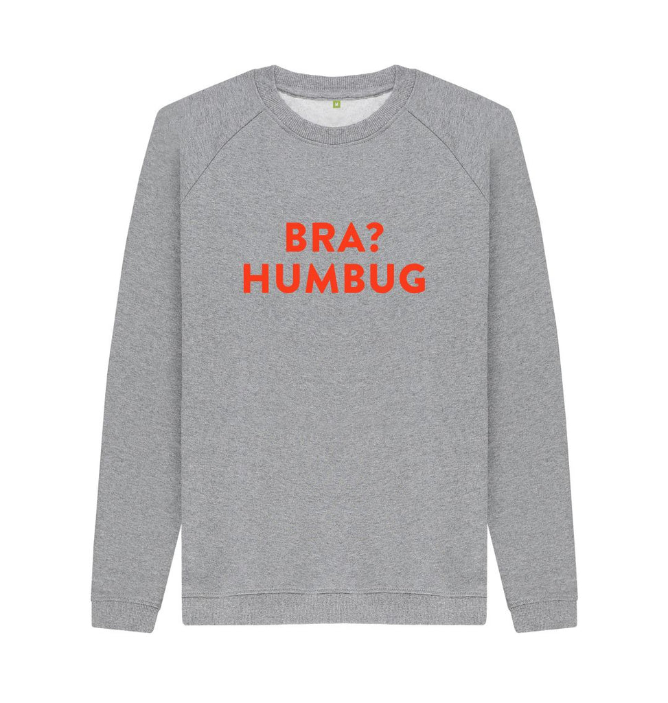 Light Heather BRA? HUMBUG Red Unisex Sweatshirt