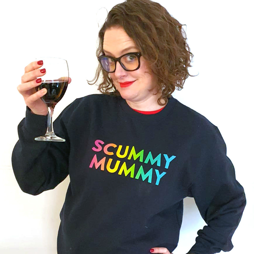 Rainbow Scummy Mummy Sweatshirt
