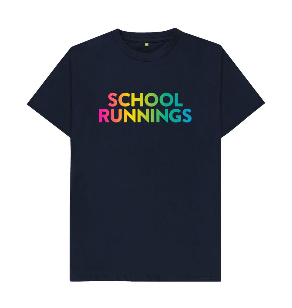 Navy Blue SCHOOL RUNNINGS T-shirt