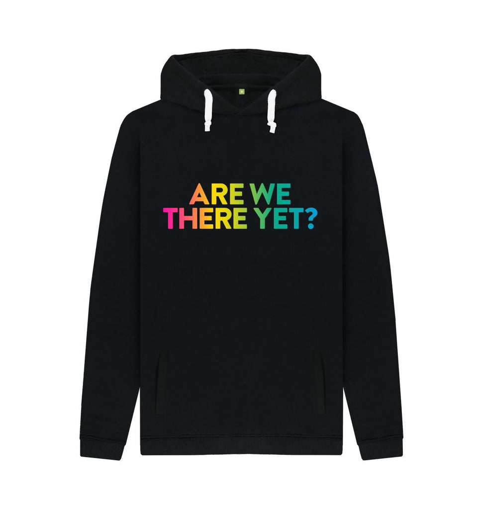 Black ARE WE THERE YET? Hoodie